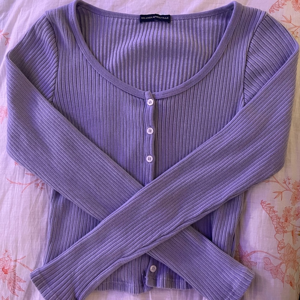 Brandy Melville Long Sleeve Zelly Top.